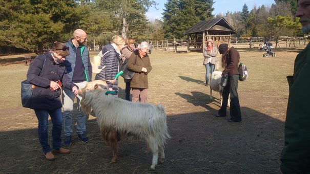 Besuch einer slowakischer Biofarm